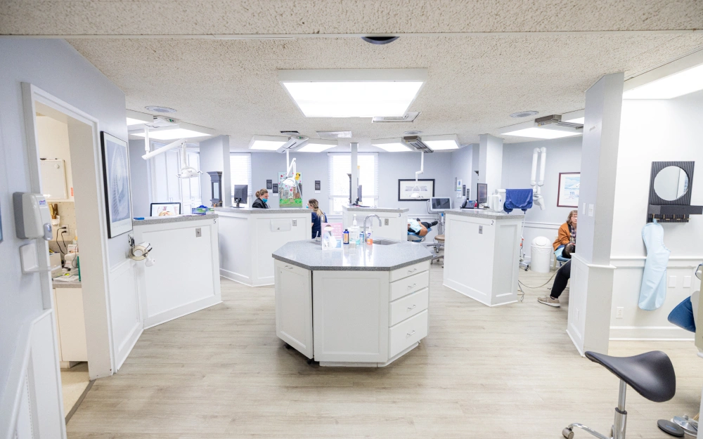 Brentwood Dental Group dental practice inside Brentwood Dental Group dental practice inside
